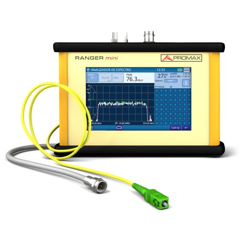 RANGER mini Medidor de campo para RF, CATV, DOCSIS y fibra óptica