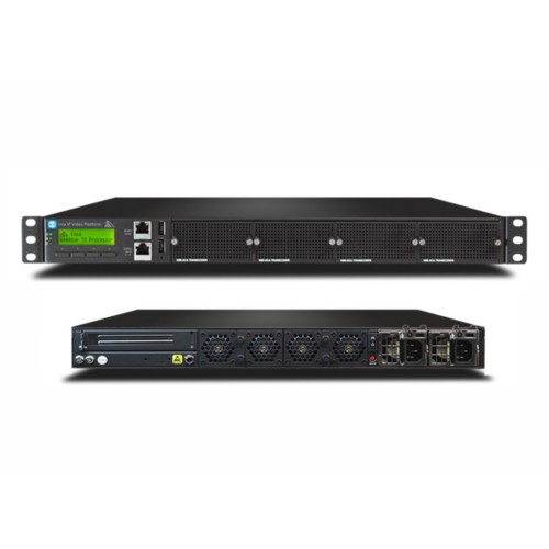 INCA 4400  Transcoder Chassis 1RU p/ Sinais de Video – TX / RX SRT – InPuts: Ip,  MPEG-dash / OutPut: Ip, Hls, Mped-Dash