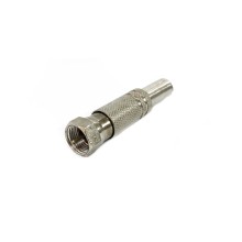 CS-F-UP Conector Seguranca F-Macho Universal Parafuso com Mola