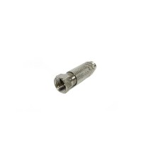 CS-F-US Conector Seguranca F-Macho Universal Solda com Mola