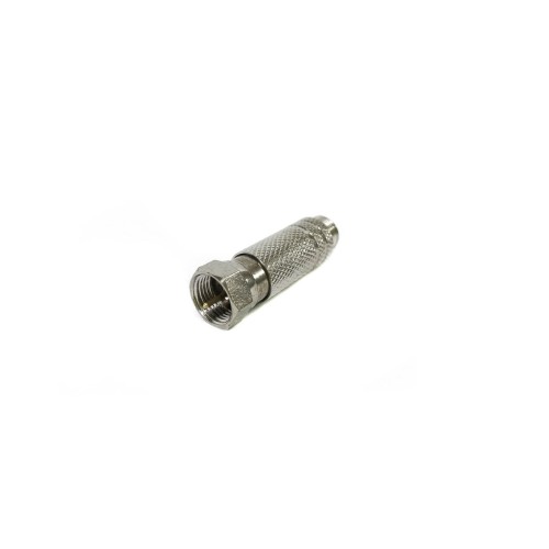 CS-F-US Conector Seguranca F-Macho Universal Solda com Mola