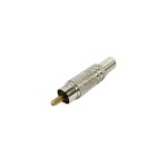 CS-RCA-UP Conector Seguranca Rca-Macho Universal Parafuso com Mola