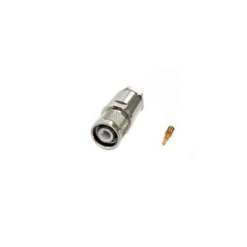 CZ-TNC-M213 Conector TNC-Macho Clamp P/ RG213 Pino Solda