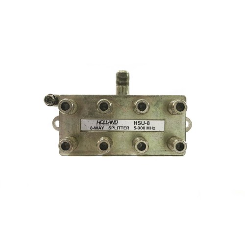 HSU-8 Divisor Interno 8 Saidas Conector F S. Back