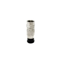 ZCUP-59 Conector F-Macho de Compressão RG59 Prot/Umidade