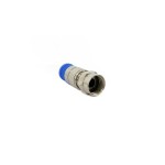 ZCUP-6 Conector F-macho de Compressão R6G Prot/Umidade Padrao PPC