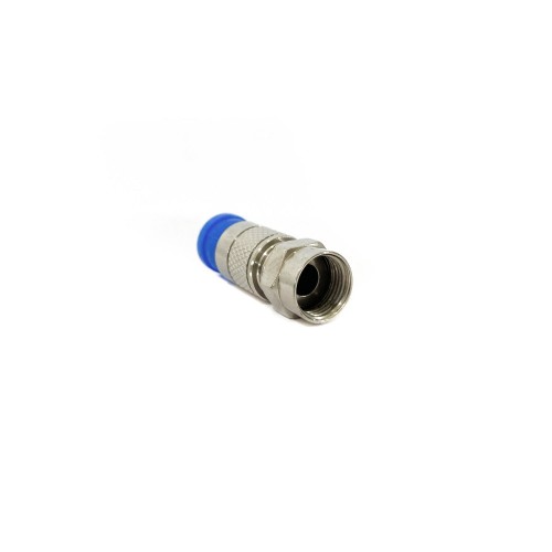 ZCUP-6 Conector F-macho de Compressão R6G Prot/Umidade Padrao PPC