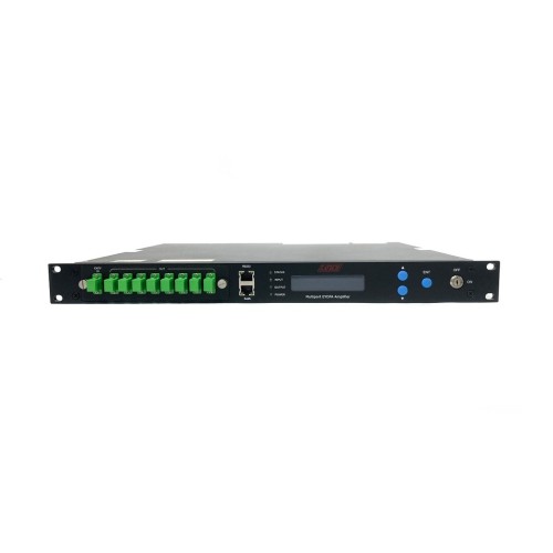 ZEDFA-08LC Hub Amplificador Edfa Otico 1550nm 8 portas 20db 1ru 1e Apc