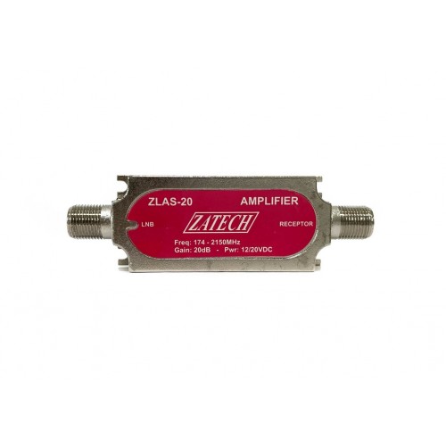 Amplificador Linha 20dB para Sinais Faixa Freq 174 - 2150 MHz