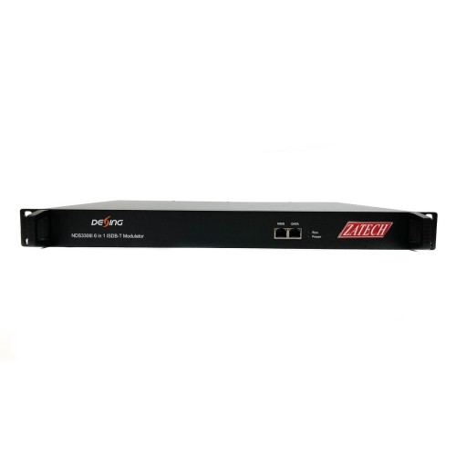 ZM-6ISDBT Modulador A/v Isdbt Rack 1RU 1-entrada-IP 6-SAI-ISDBT 