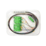 ZS-BAPC-1x8 Divisor Otico 1x8 Plc Block 0,9mm Sc-apc 1m Blister