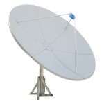 ZSAP-2.4RX Antena Parabolica C-Band 2,4m Focal Point Profissional 