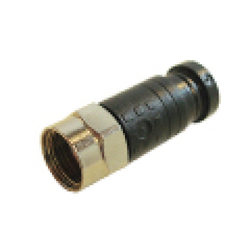 EX6-PL - PPC - Conector F-macho, de compressão, com porca especial, PPC 